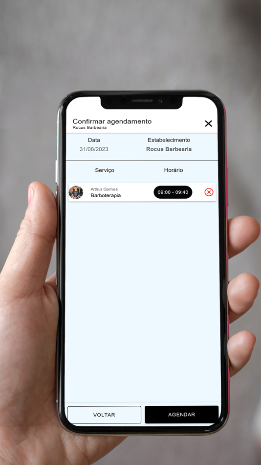 #5. Rocus Barbearia (iOS) By: Mmtools Consultoria e Projetos De Informatica Ltda - ME