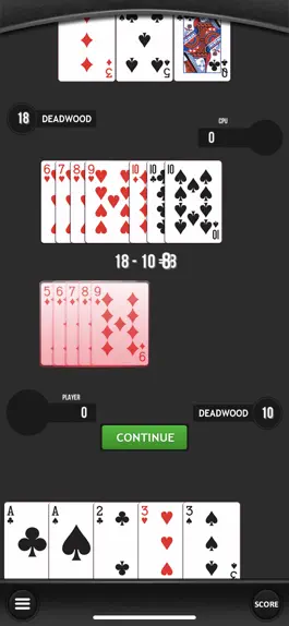 Game screenshot Gin Rummy Card Game Dark hack
