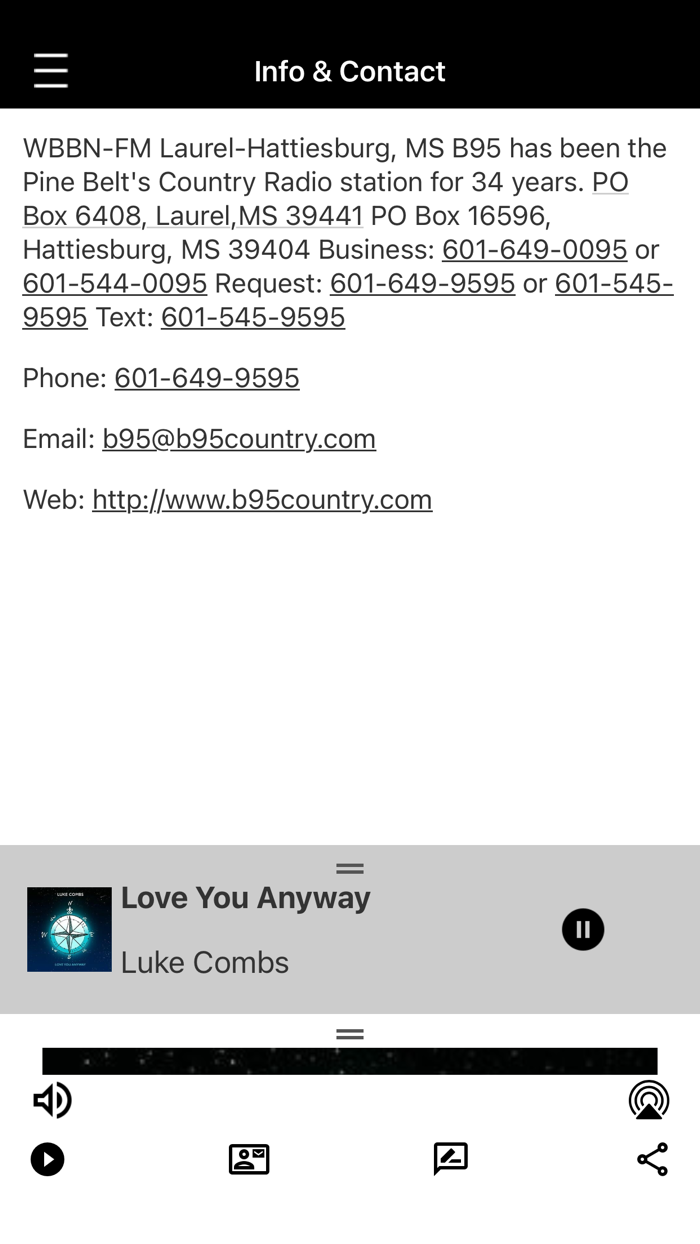 B95 Pine Belt Country