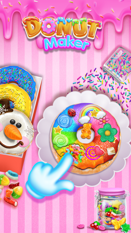 #7. Donut Maker - Cooking Chef Fun (iOS) 由: Brainfull, LLC
