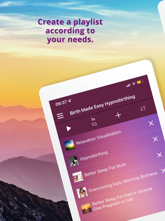 Hypnobirthing: Birth Made Easy iPad screenshot 4 - Medical app