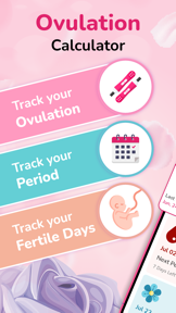 Period & Ovulation Calculator screenshot