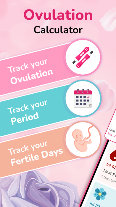 Period & Ovulation Calculator Screenshot