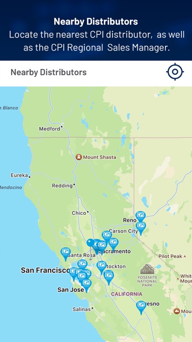 CPI Mobile App Suite Screenshot