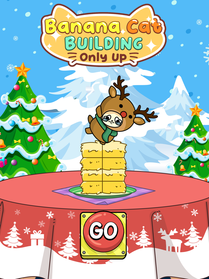 Banana Cat Building Only Up