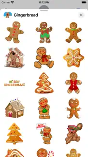 gingerbread & christmas cookie iphone screenshot 2