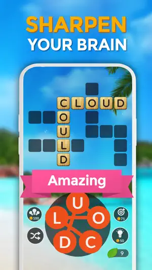 Word Games - Crossy Words Link screenshot 1