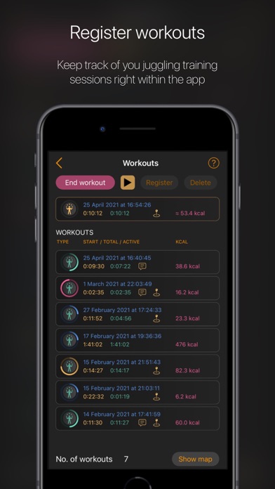 Juggle Pro - Siteswap Lab Screenshot