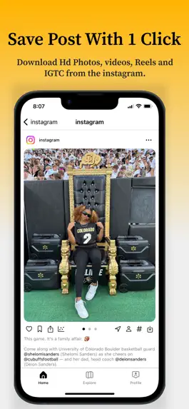 Game screenshot Insta Save - Repost Post Reels apk