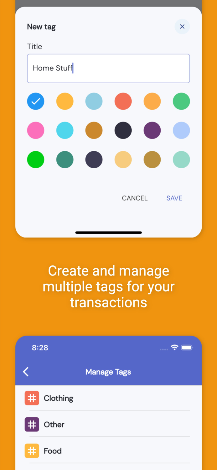iSaveMoneyGo Budget spending