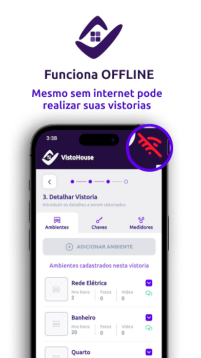 VistoHouse Vistoria de Imóveis Screenshot