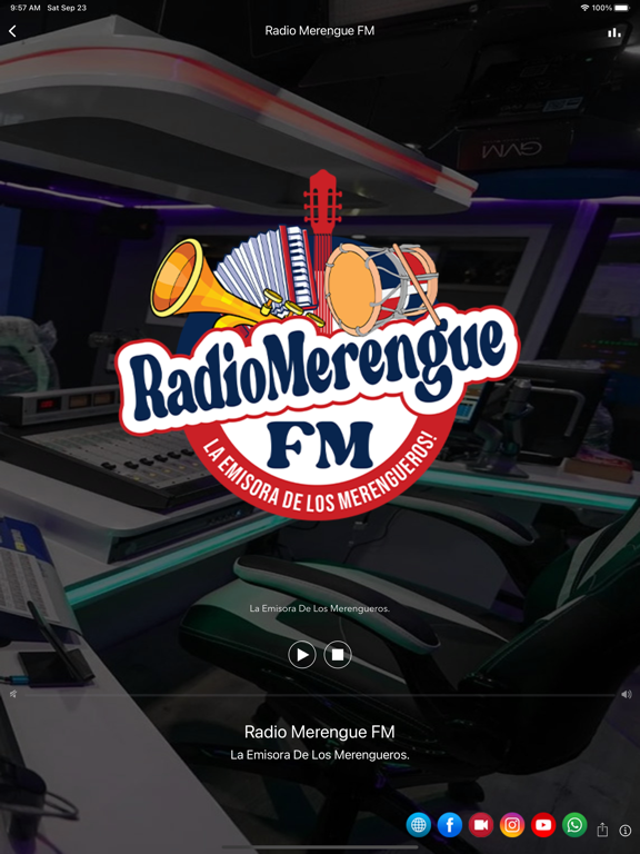 Screenshot #4 pour Radio Merengue FM