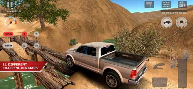 لقطة شاشة من OffRoad Drive Desert