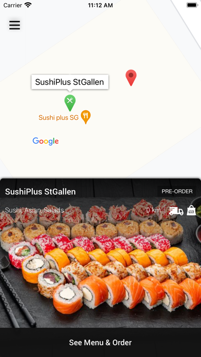 SushiPlus St.Gallen Screenshot