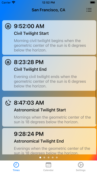 Sun Times – Sunrise & Sunsetのおすすめ画像4