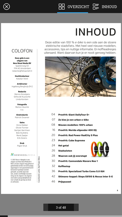 FietsActief Magazine Screenshot