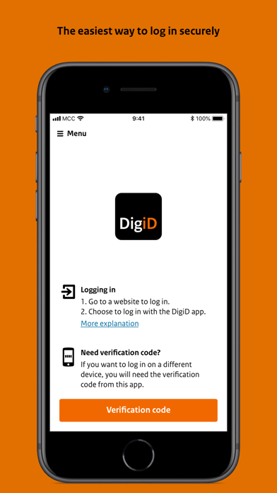 DigiD Screenshot