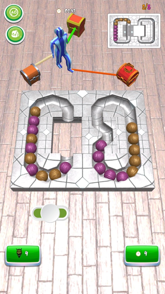 #1. IQ Ball Puzzle (iOS) By: Kiril Terziyski