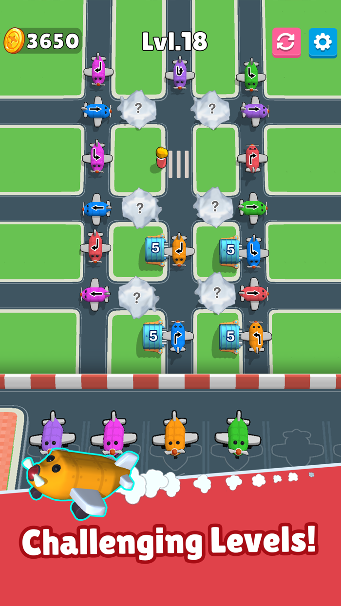 Air Traffic Escape Match 2