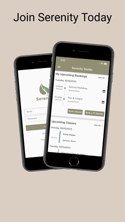 Serenity Bookings App