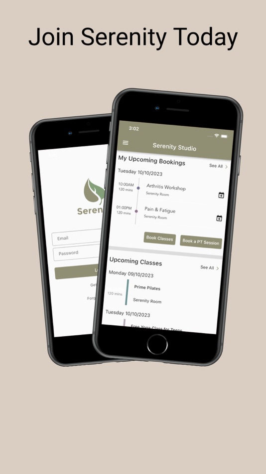 #1. Serenity Bookings App (iOS) 由: Treshna Enterprises