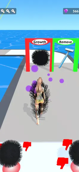 Game screenshot Hair Removal Run! mod apk
