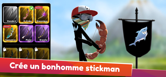 ‎Stickman Archer online Capture d'écran