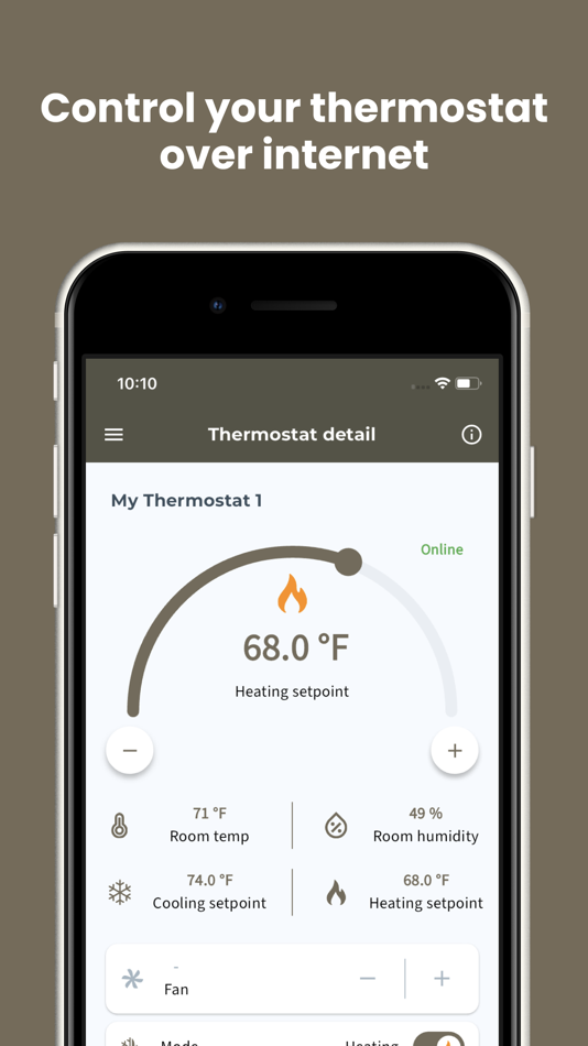 #1. Campbell Crossing Thermostat (iOS) Podle: Telkonet, Inc