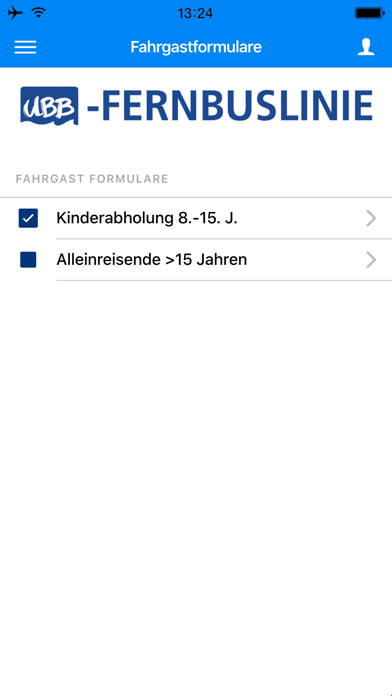 UBB Fernbus Screenshot