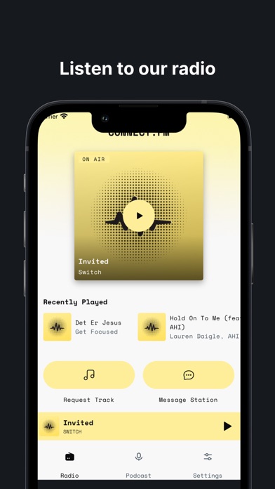 CONNECT:FM Screenshot