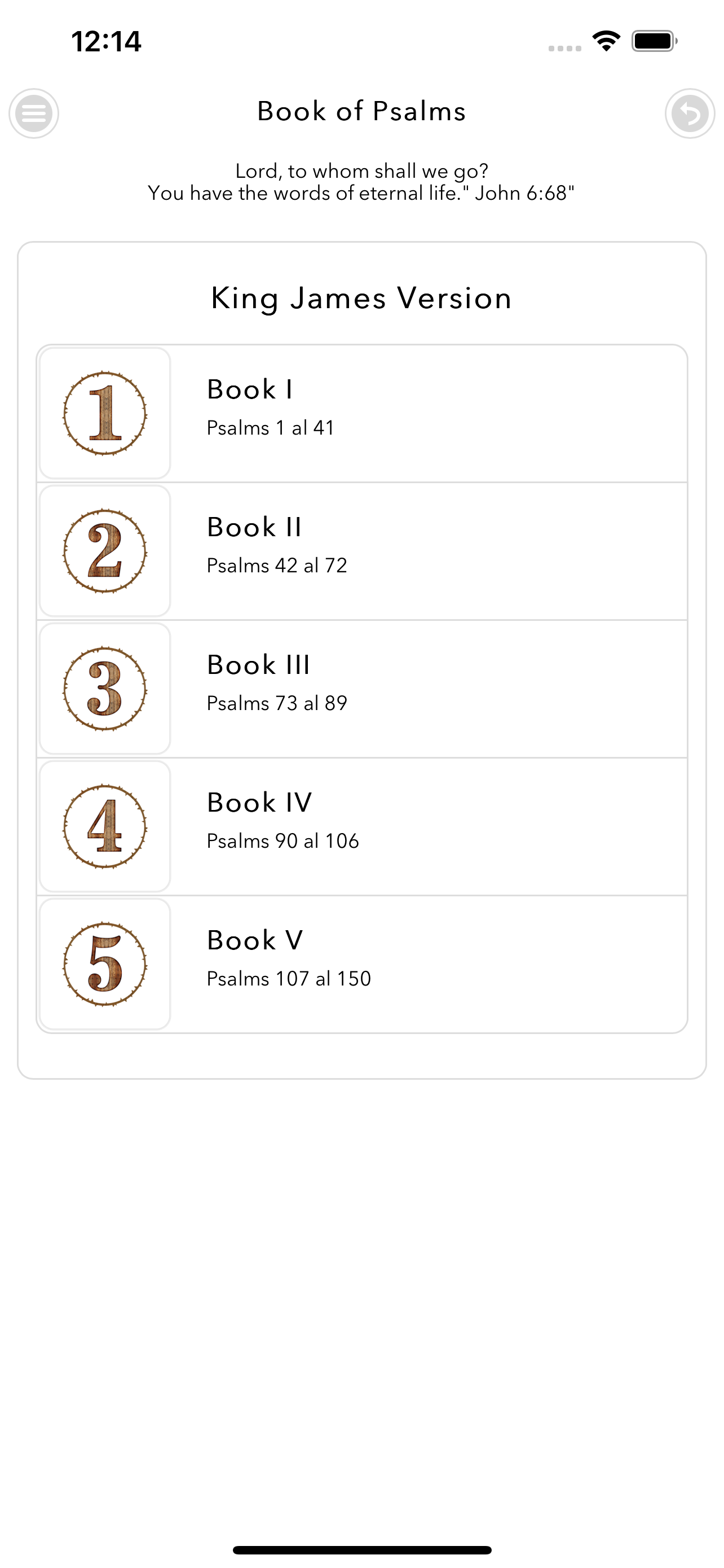 Book of Psalms