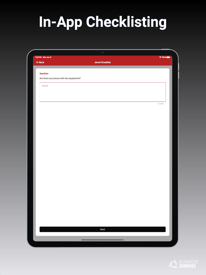 Auswide Services Tracking