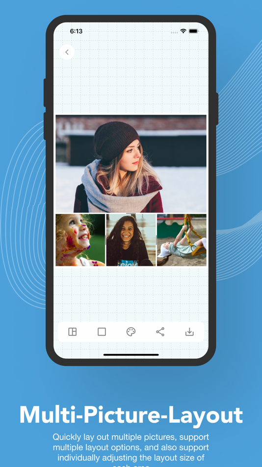 #3. Pic Stitch - Minimalist (iOS) 由: 广州艾拉网络技术有限公司