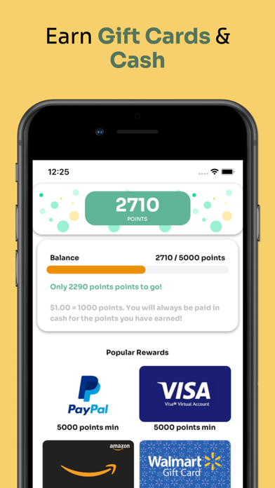 Cheddar: Get paid for surveys Screenshot