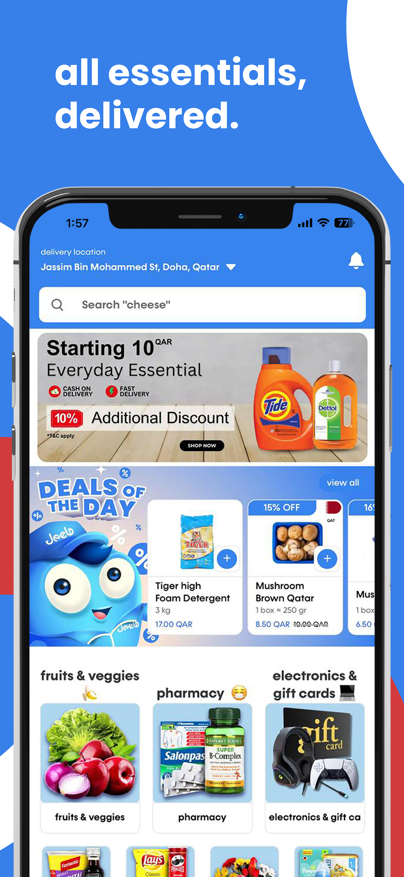 Jeeb: Grocery Service
