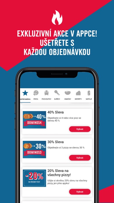 Domino’s Pizza CZ Screenshot