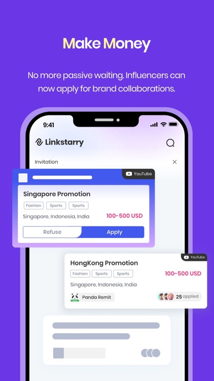 Linkstarry - Influencer