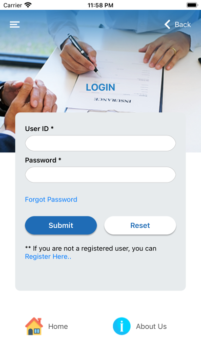 Heritage Health Insurance Screenshot