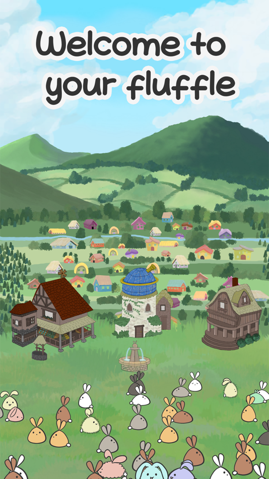 #1. Fluffle: Bunny Idle Game (iOS) Podle: Justin Patrick Silang