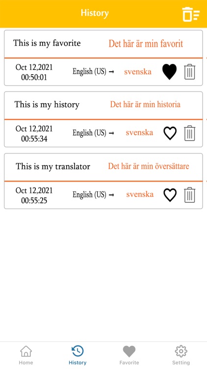 English To Swedish Translation