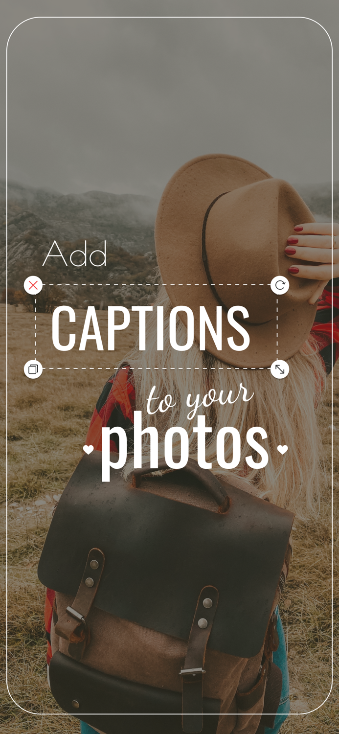 Texta add text on photos