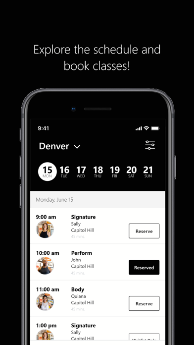 BLOCK21 Fitness Screenshot