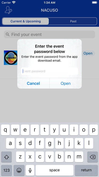 NACUSO Event App