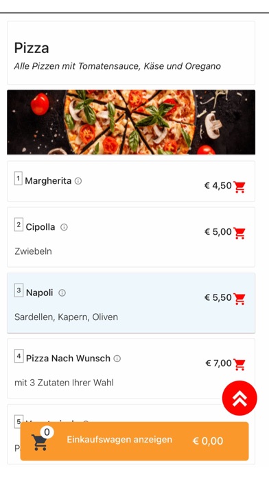 Pizza Express Misurina Screenshot