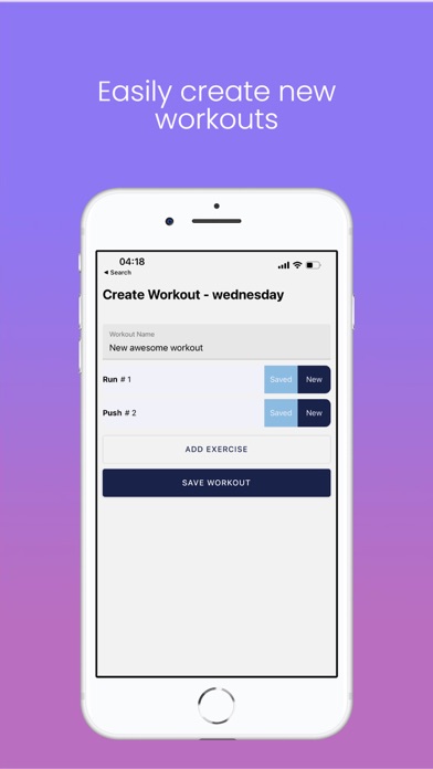 Traine - Simple Workouts Screenshot