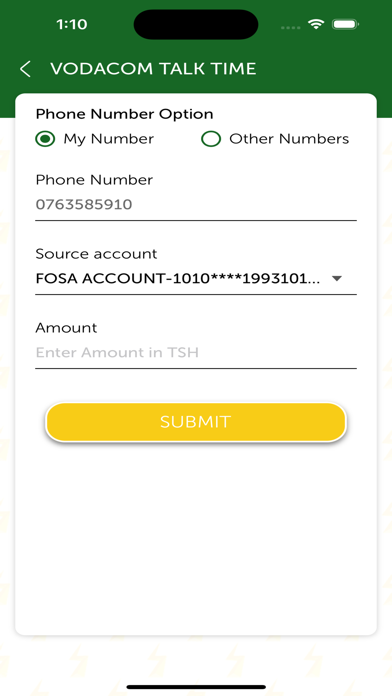 TANESCO SACCOS Screenshot