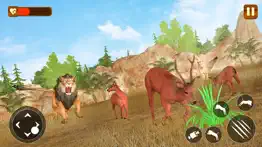 lion simulator - wild animals iphone screenshot 3