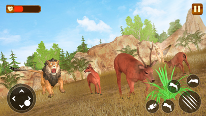 Lion Simulator - Wild Animalsのおすすめ画像3