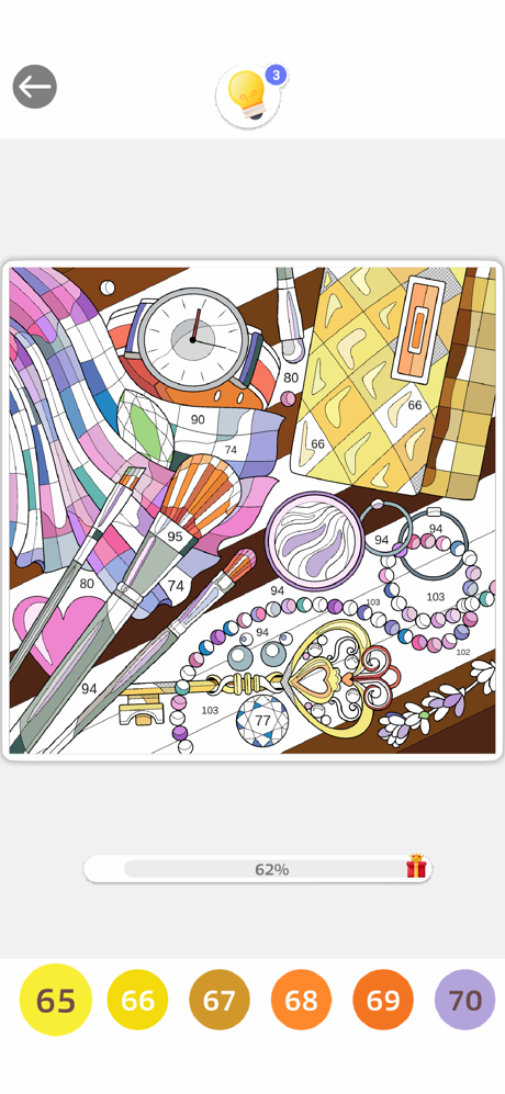 Art Book:Paint Color by Number screenshot 2
