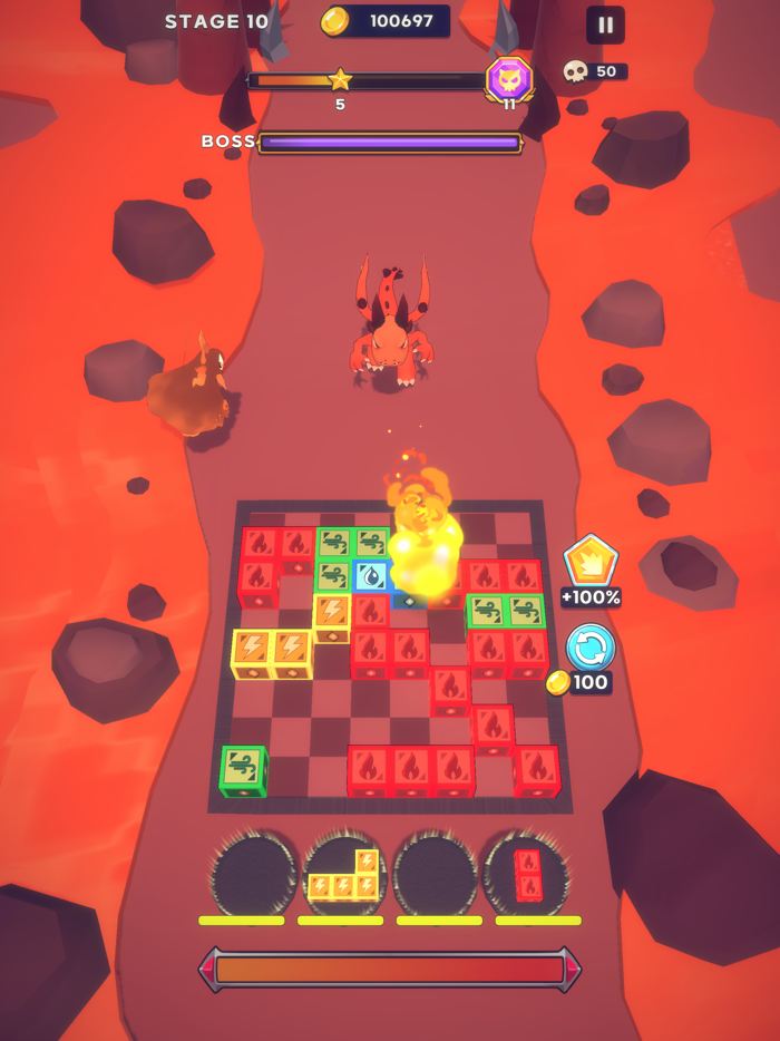 Blockin Monsters Defense